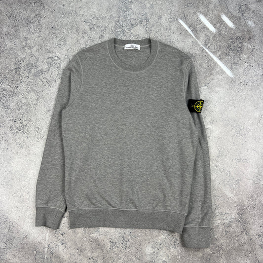 Stone Island Grey Sweatshirt Large 22.5”