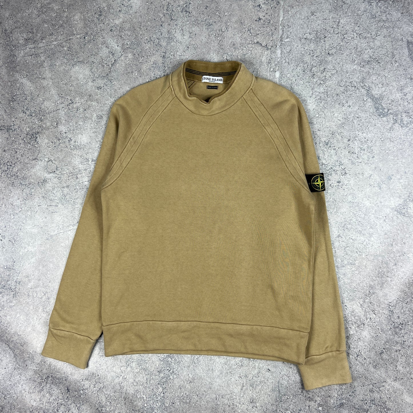 Stone Island Beige Vintage Jumper XL 22.75”