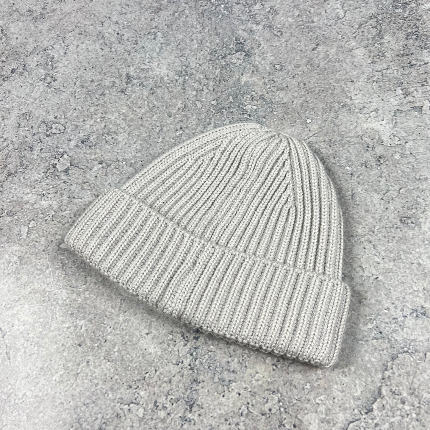 CP Company Grey Wool Lens Beanie
