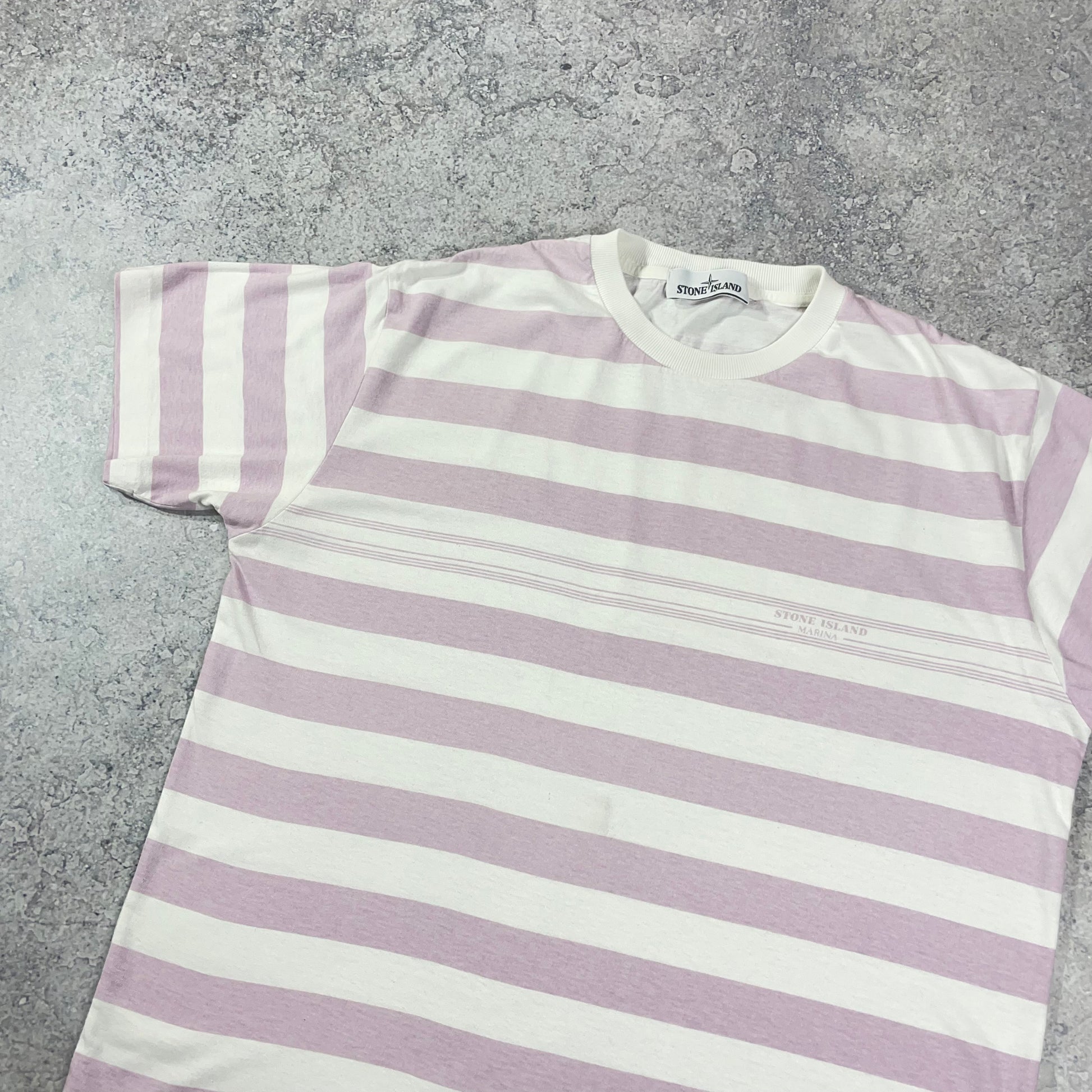 Stone island marina t shirt clearance lavender