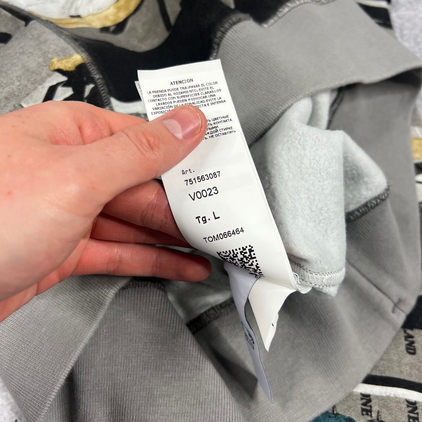 Stone Island Multi Logo Sweatshirt Large 23”