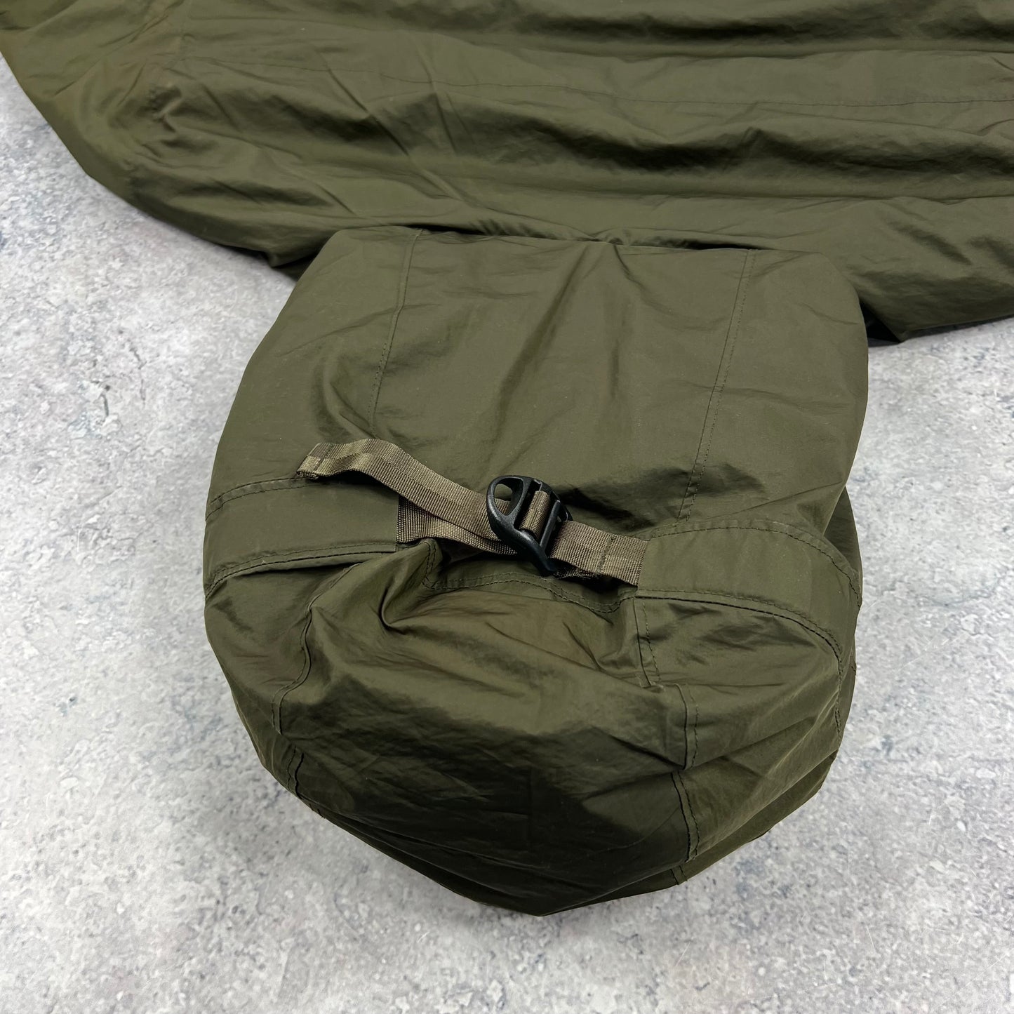 CP Company Khaki Micro M Down Jacket Size 50 Large 24”