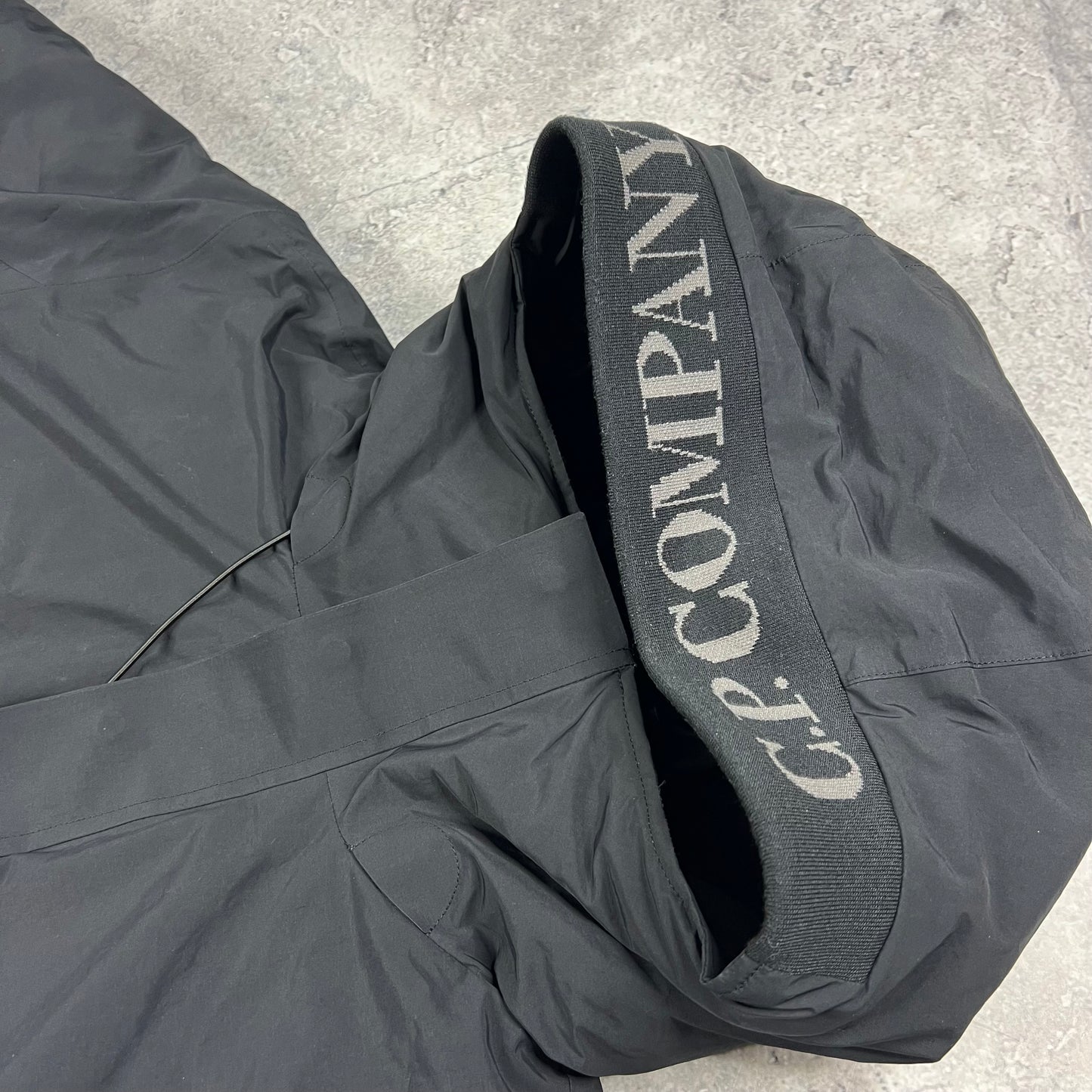 CP Company Navy Micro M Down Parka Large 25.5”