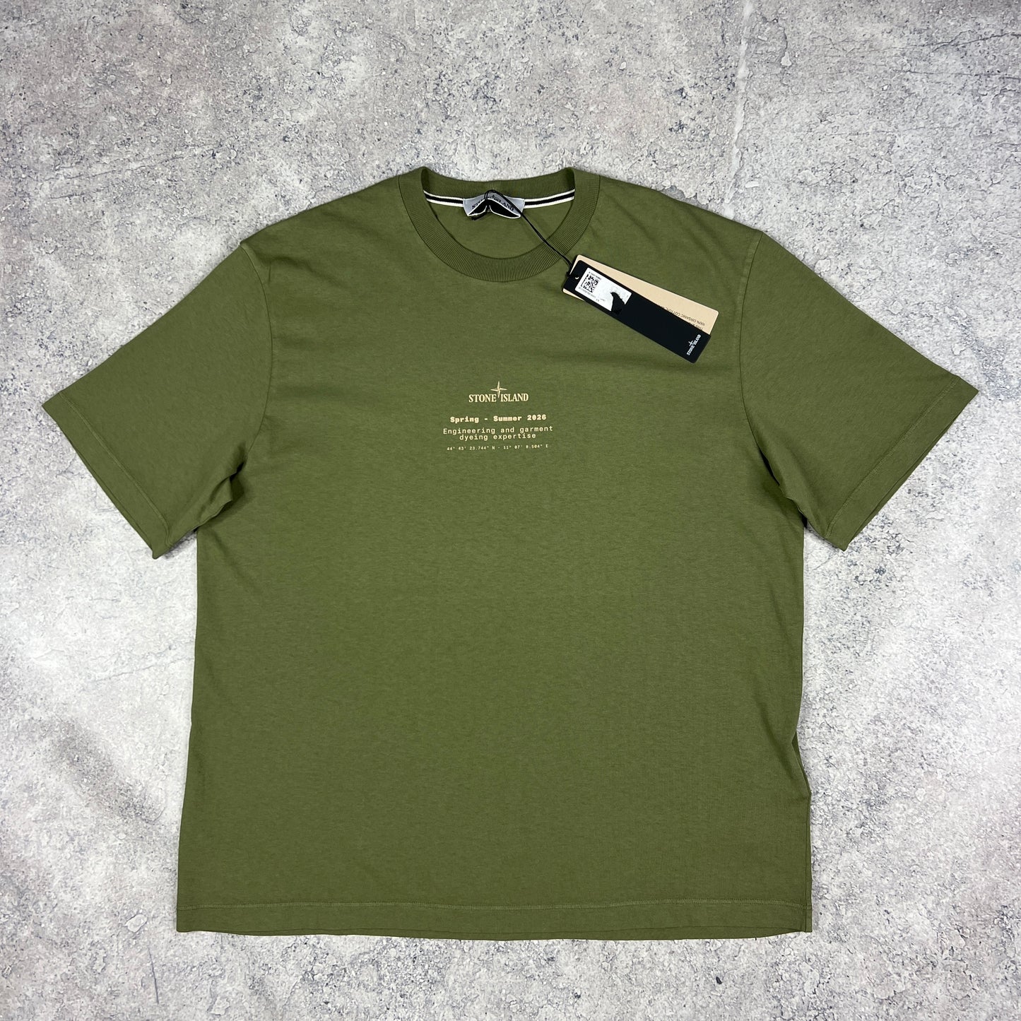 Stone Island Green Compass T-Shirt BNWT