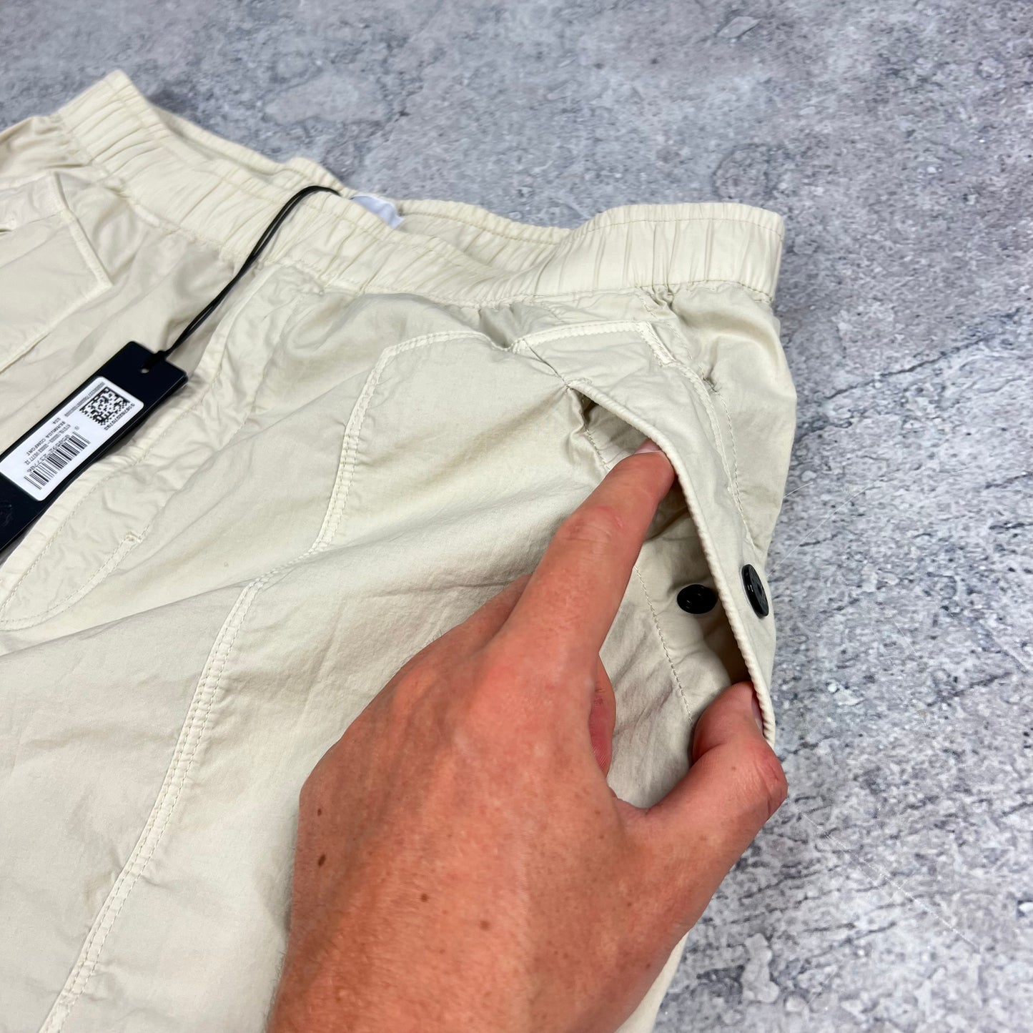 Stone Island Beige Cargo Shorts W32” BNWT