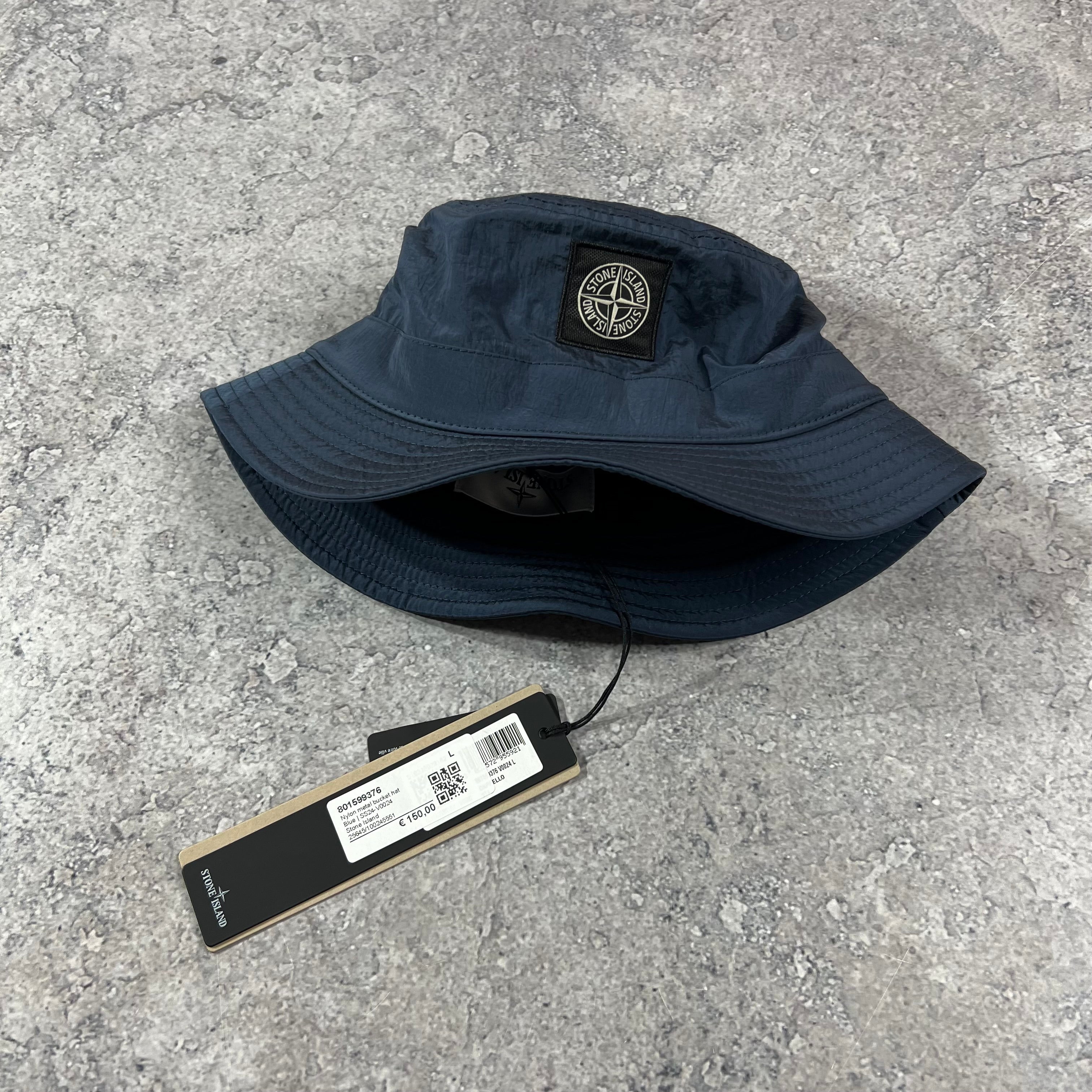 Stone island nylon bucket hat online