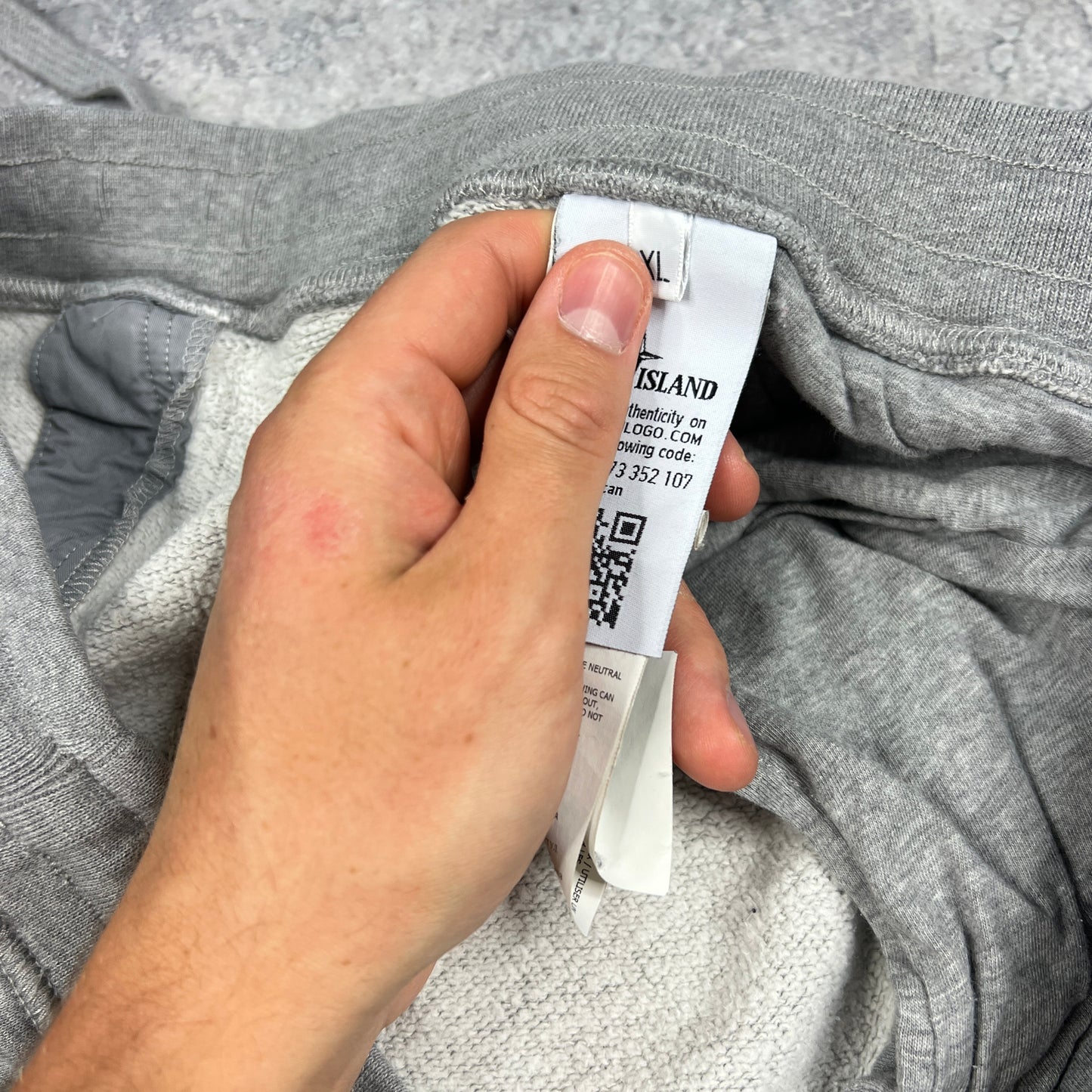 Stone Island Grey Joggers XL W36