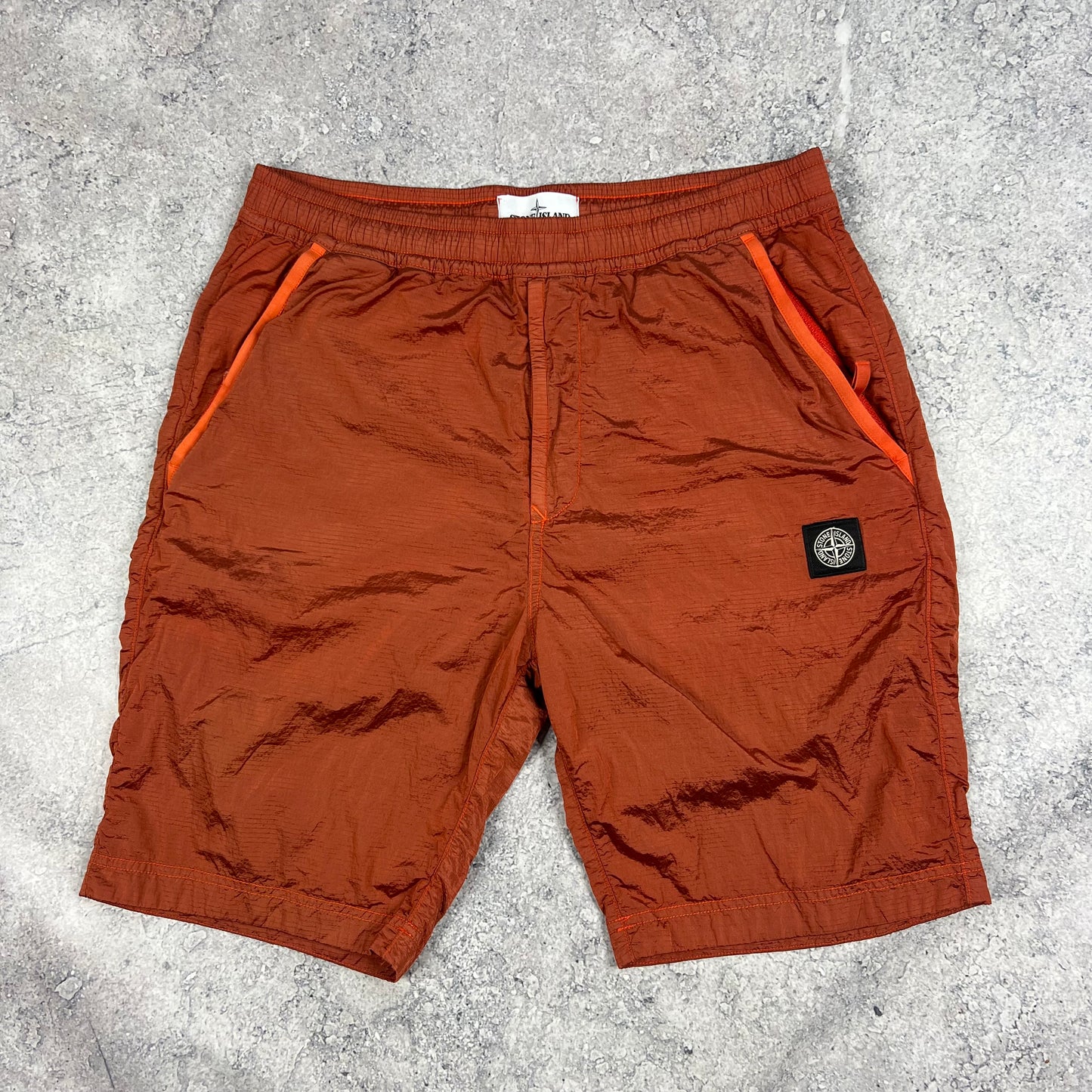 Stone Island Nylon Metal Ripstop Cargo Shorts Medium 32”