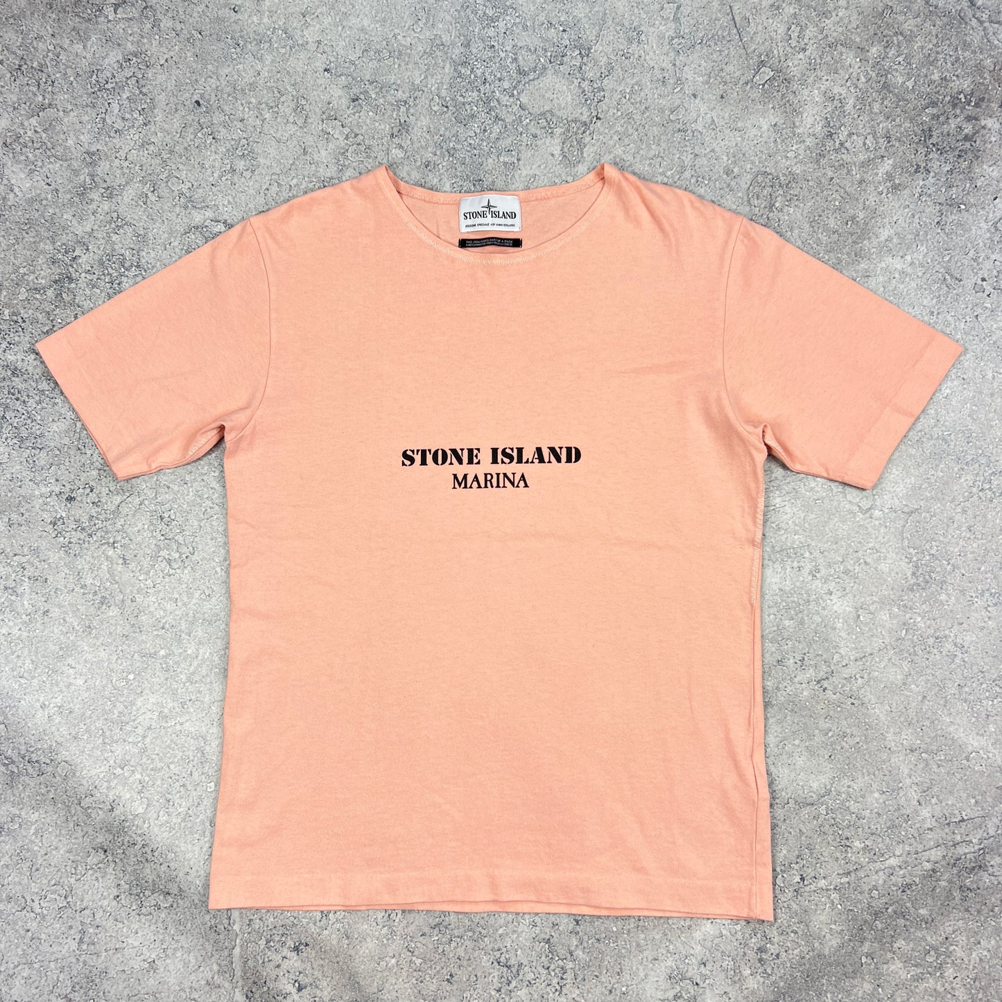 Stone Island Marina 40th Anni T-Shirt Small 20.75”