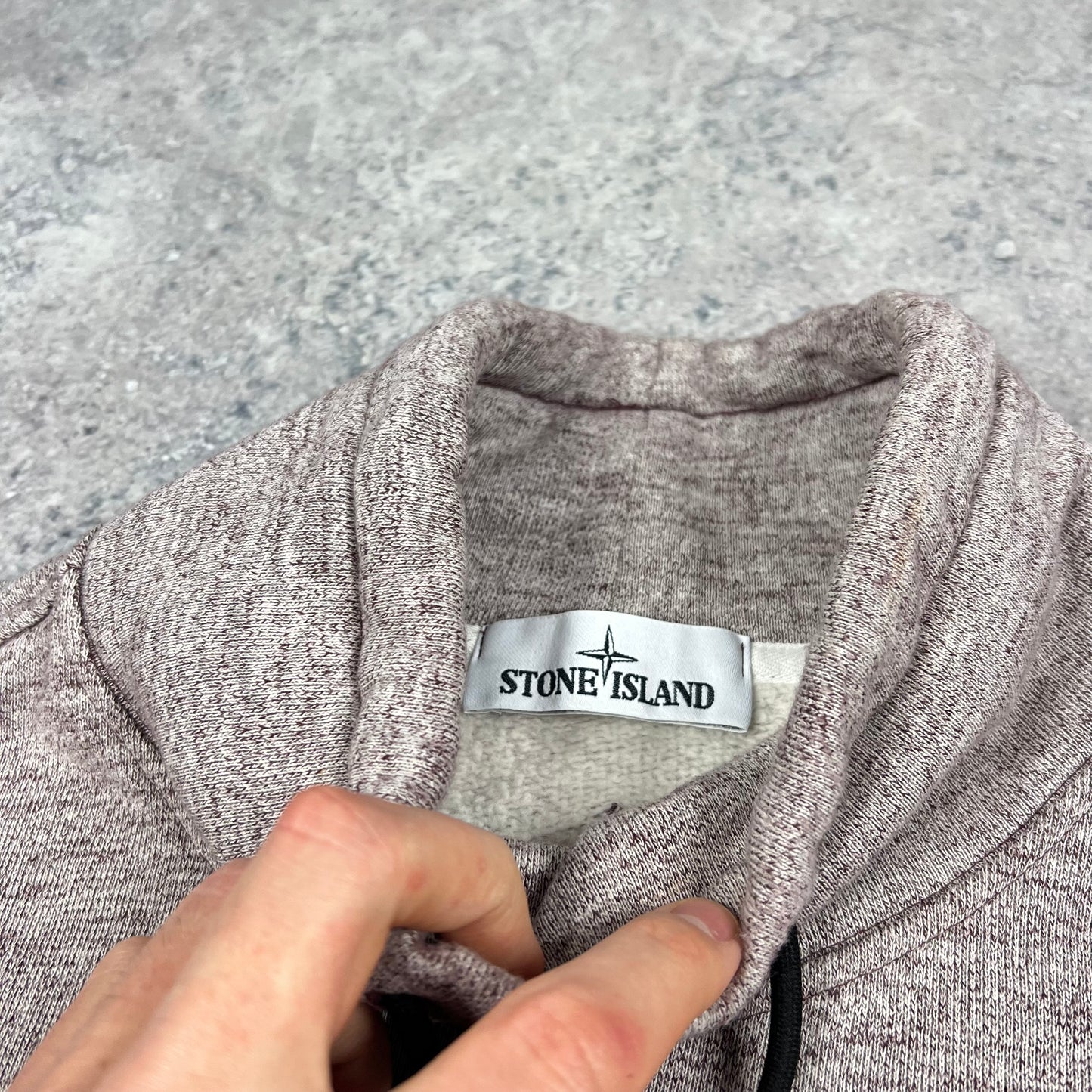 Stone Island Back Logo Smock Sweatshirt Medium 21.75”