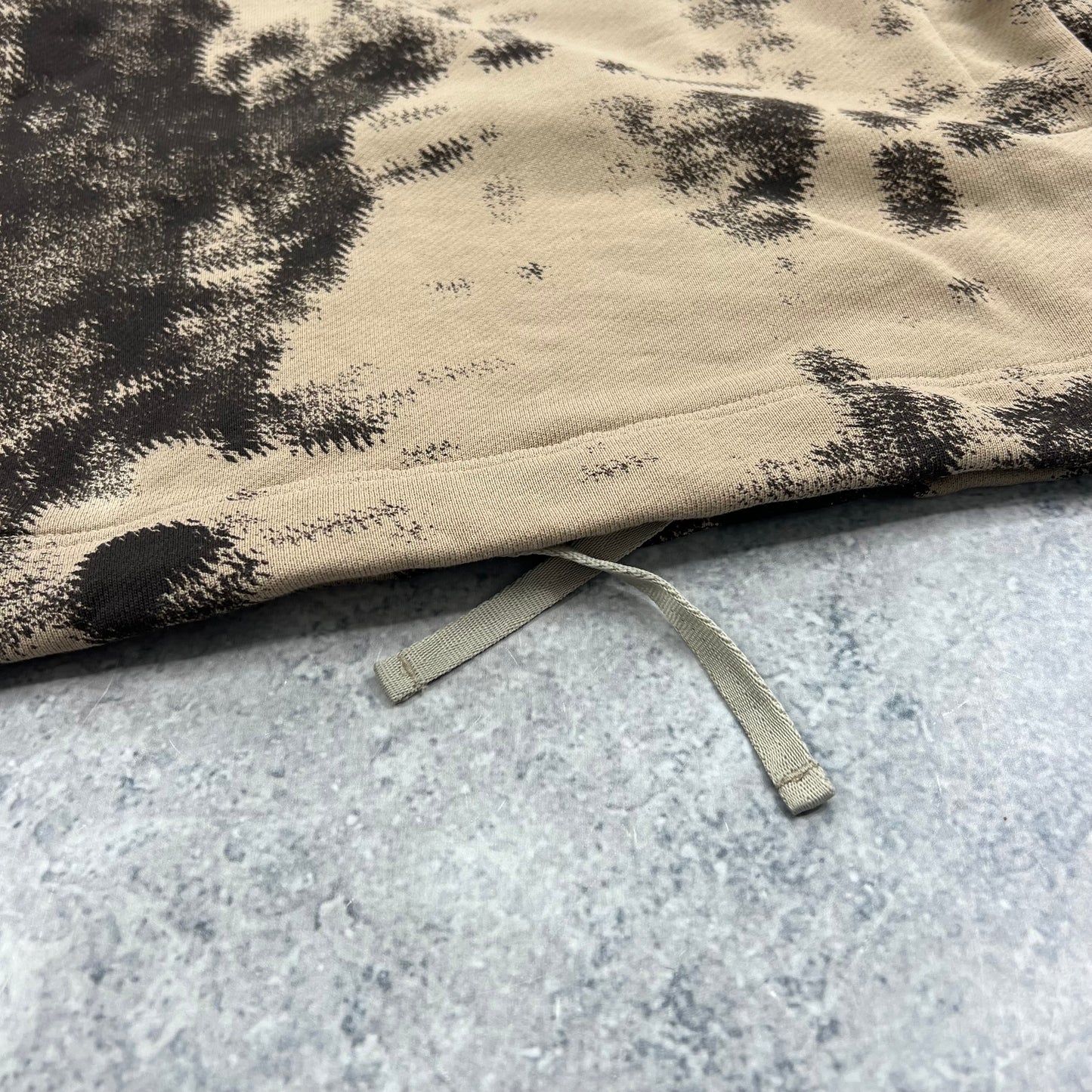 Stone Island Earth Camo Half Zip Hoodie XL 25” BNWT