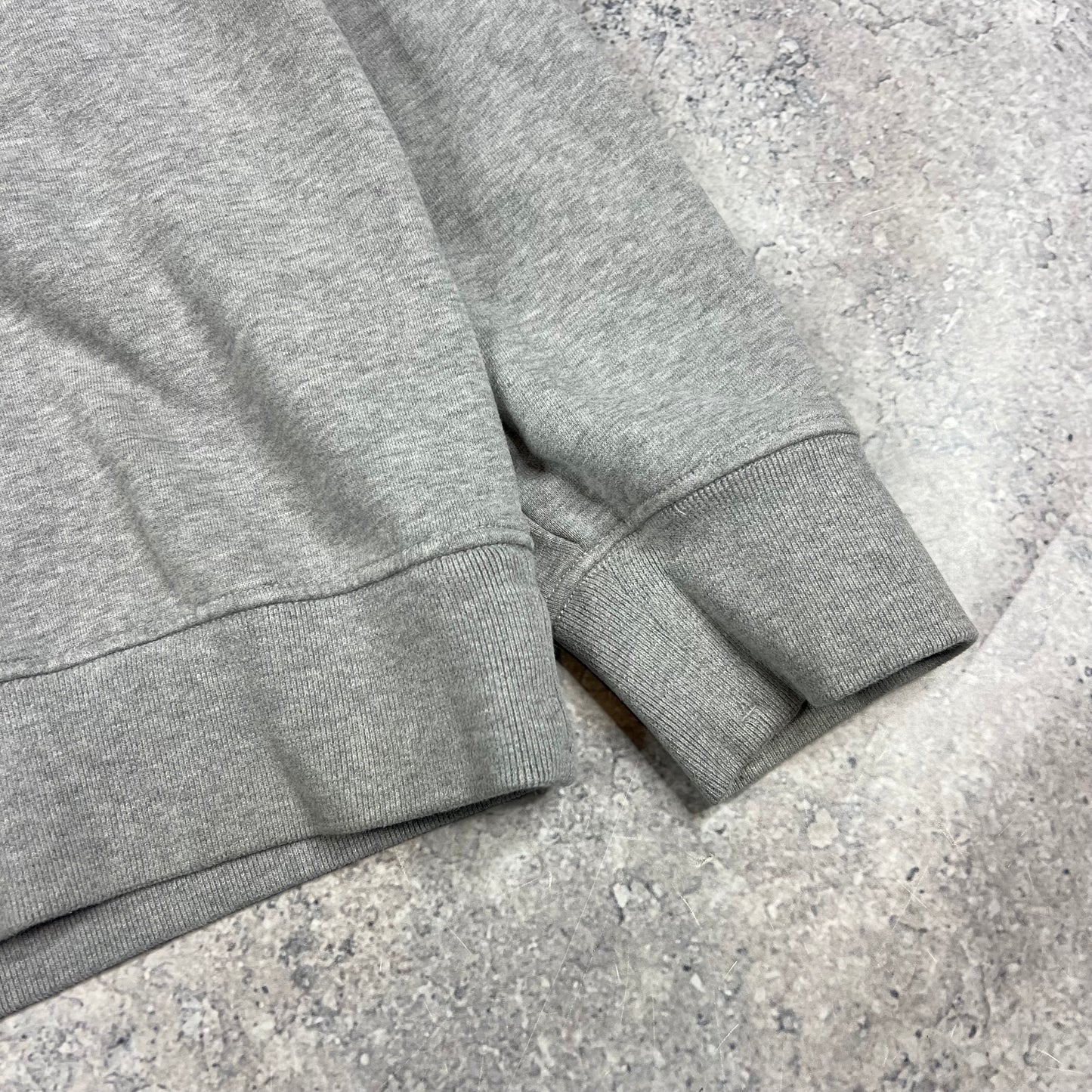 Stone Island Grey Compass Logo Hoodie Large 22.5”