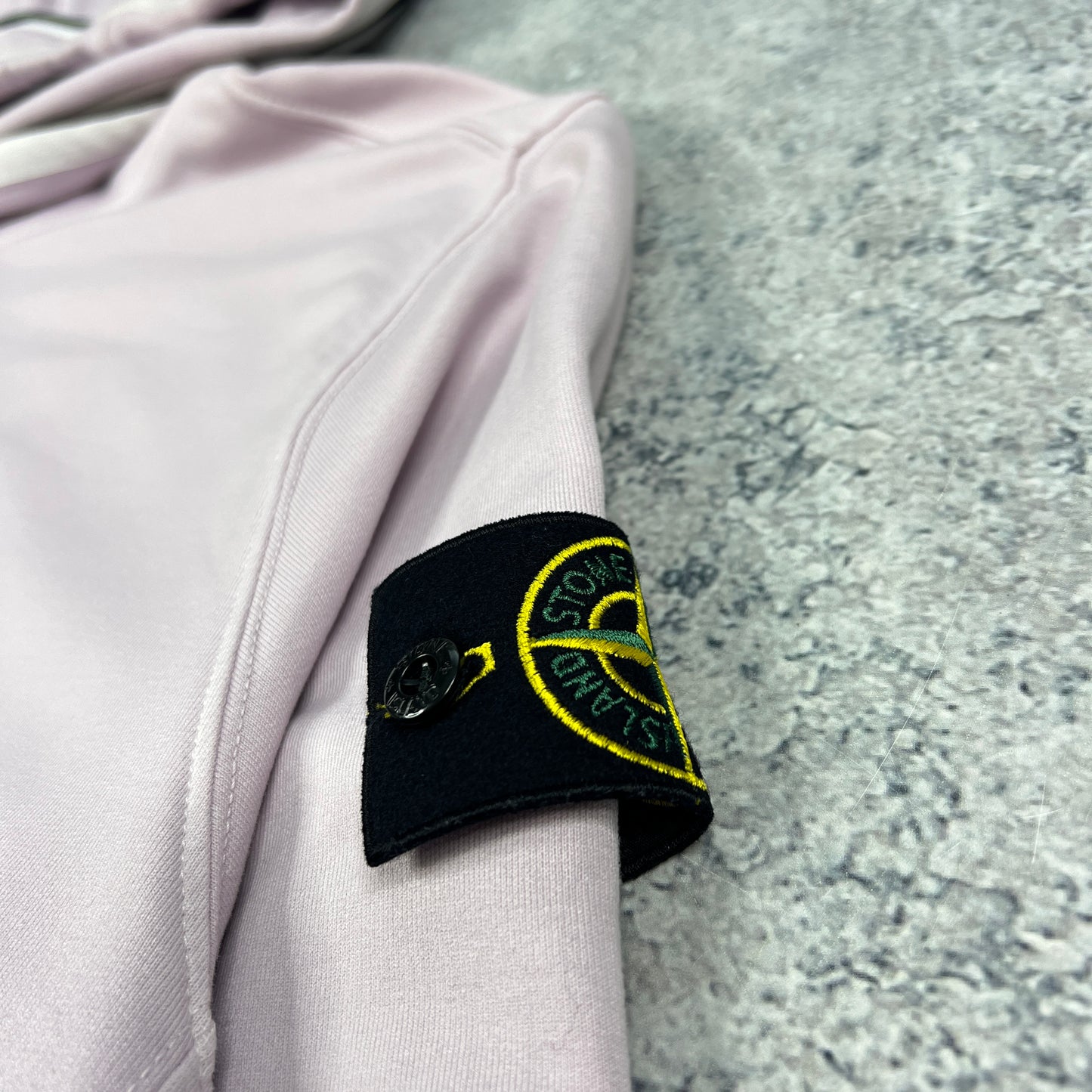 Stone Island Pink Pullover Hoodie XL 24.75”