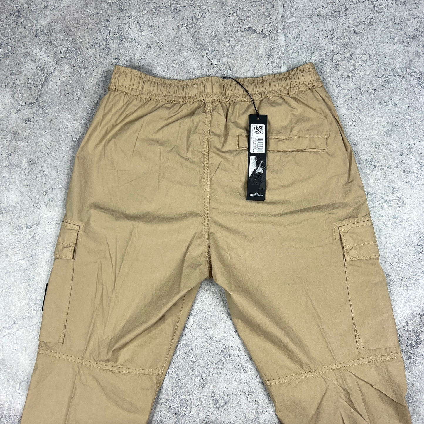 Stone Island Beige Cuffed Cargo Trousers W30” BNWT