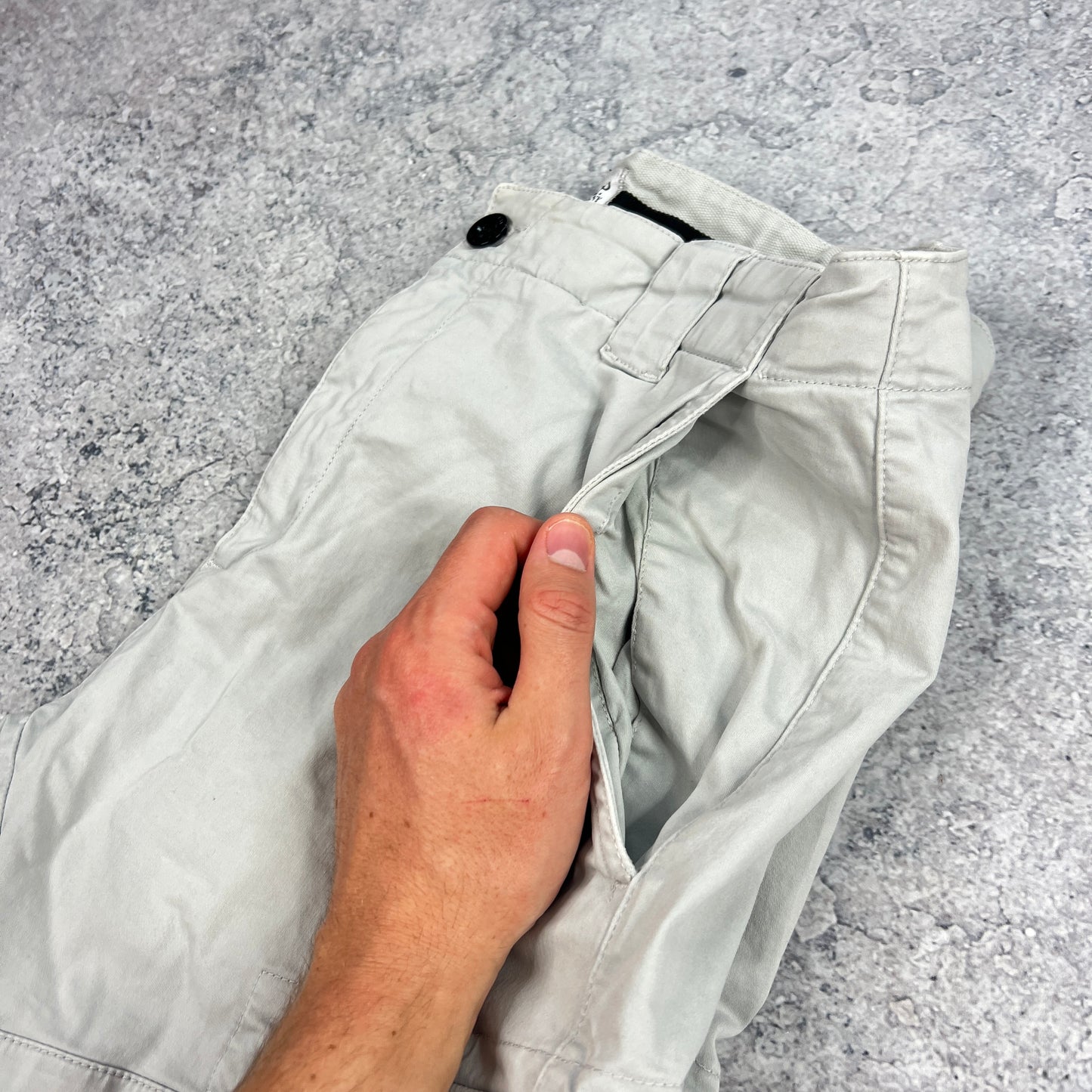 CP Company Grey Lens Cargos Size 48- W32”