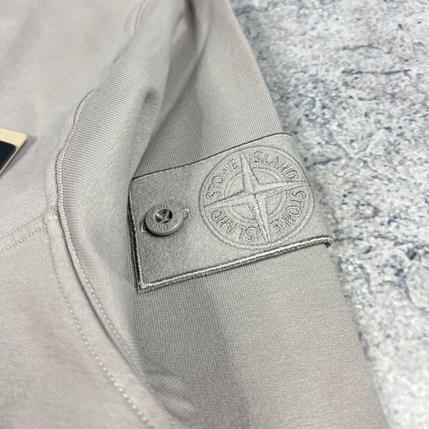 Stone Island Grey Ghost Cotton Stretch Hoodie BNWT