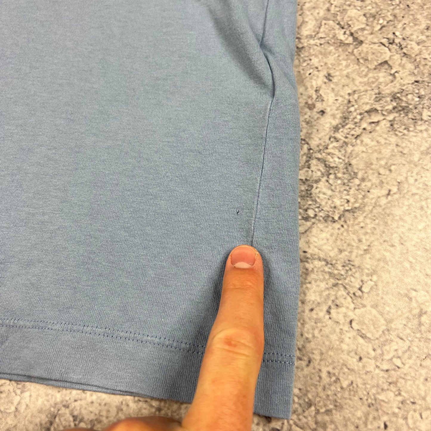 Stone Island Blue Mosaic T-Shirt Medium 20”
