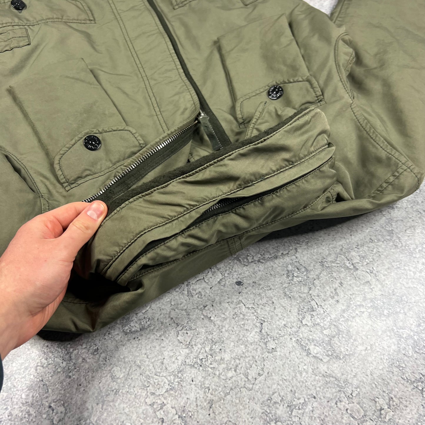 Stone Island David Primaloft Field Jacket Small 21”