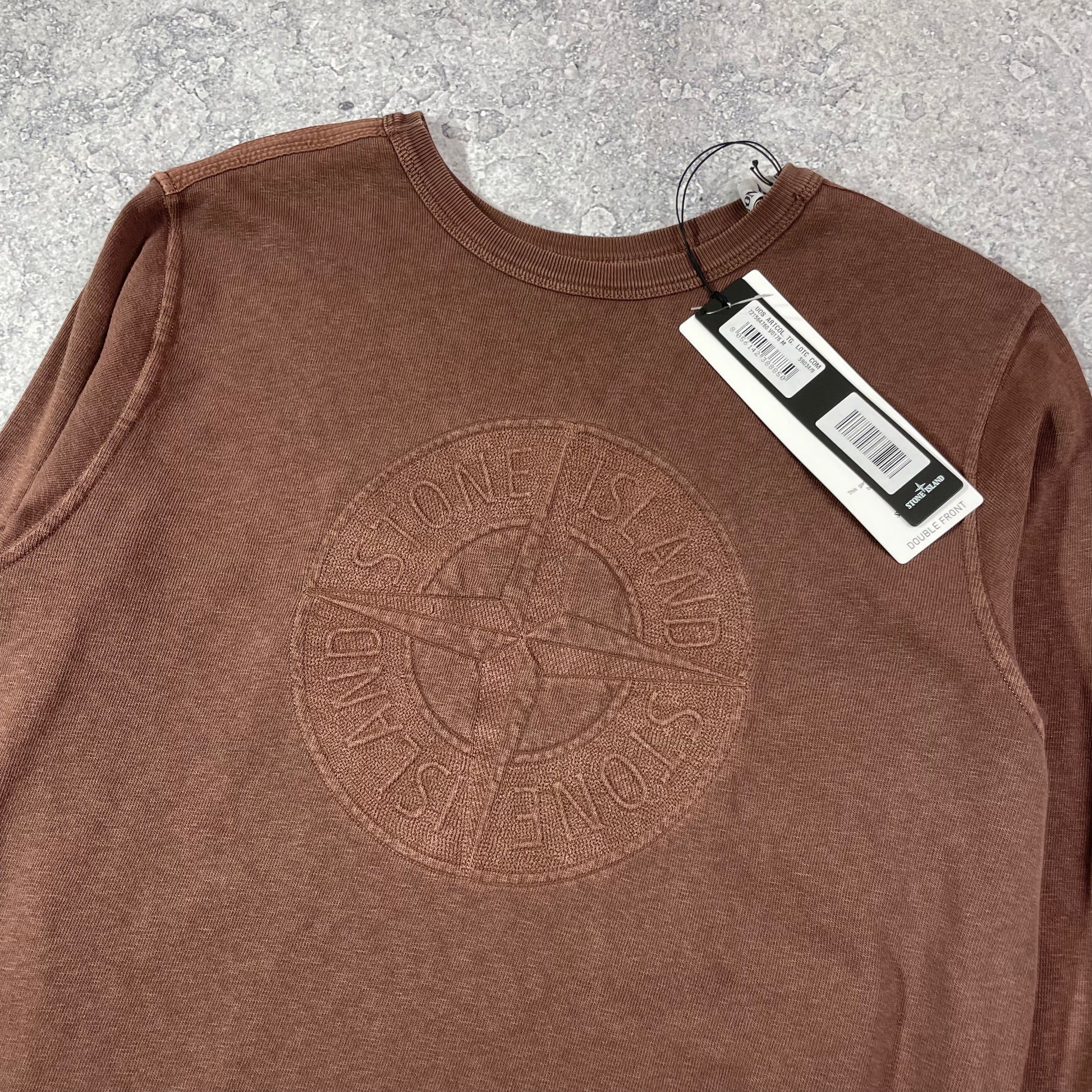 Stone island top sweatshirt medium