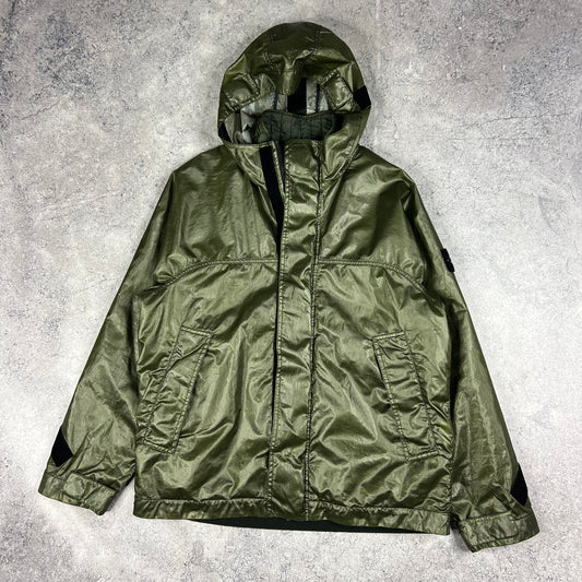 Stone Island Green Glass Cover TC Jacket Large 23.75”