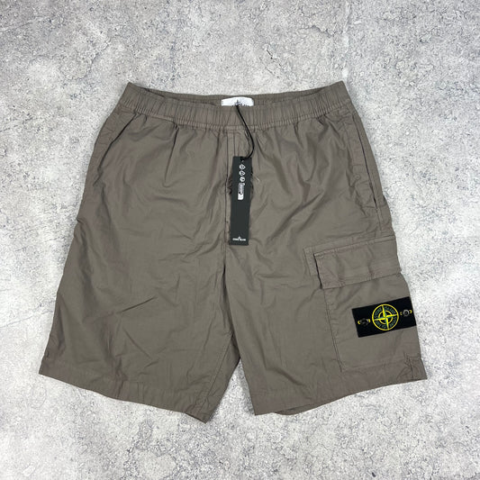 Stone Island Grey Comfort Fit Cargo Shorts W32” BNWT