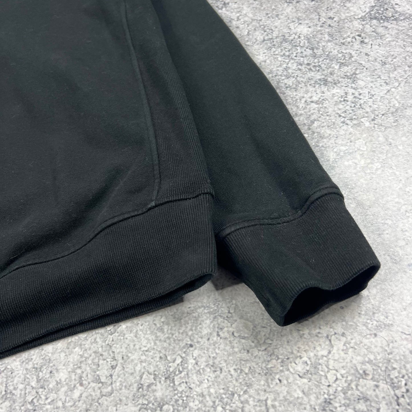 Stone Island Black Quarter Zip Sweatshirt XL 24”
