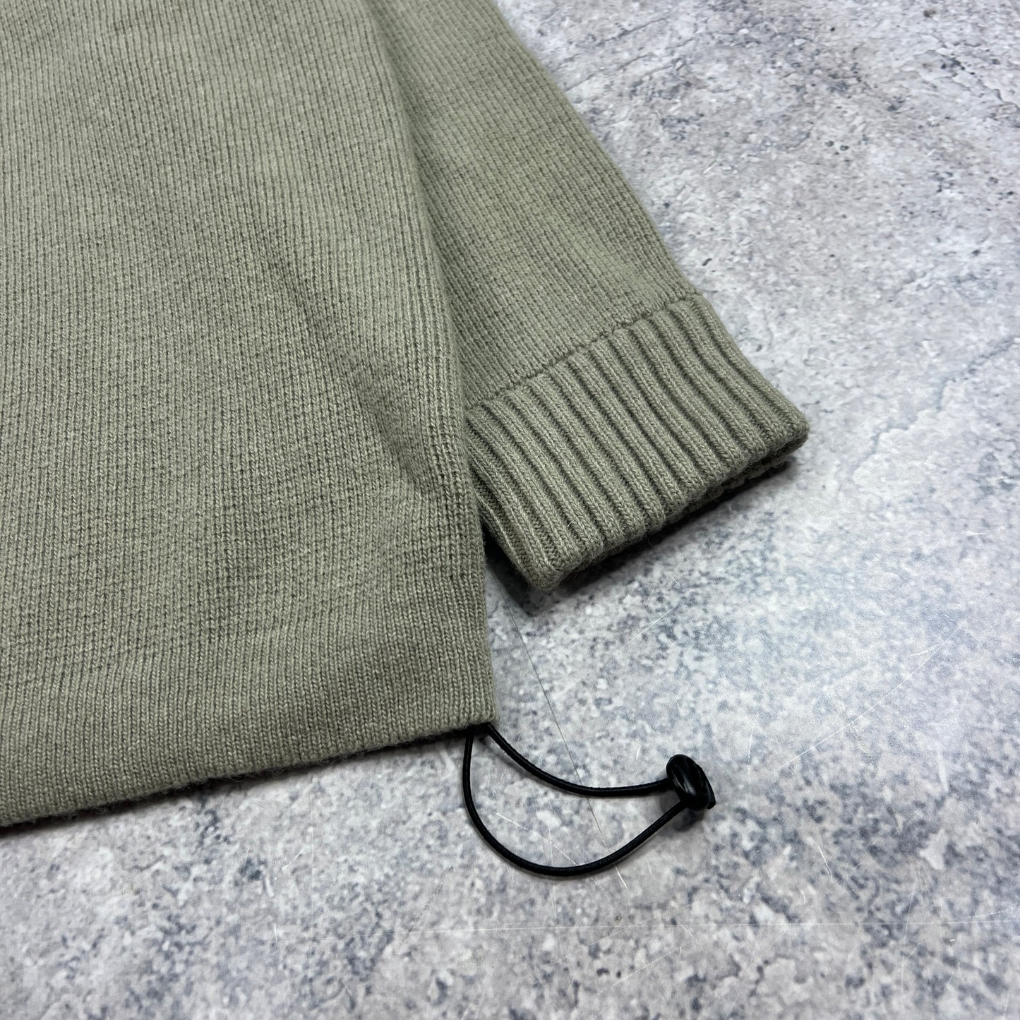 CP Company Green HZ Hooded Lens Knit Size 54- XXL 24.5” BNWT
