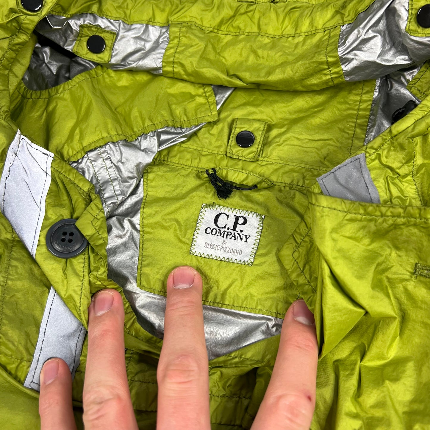 CP Company x Serge Pizzorno Goggle Poncho