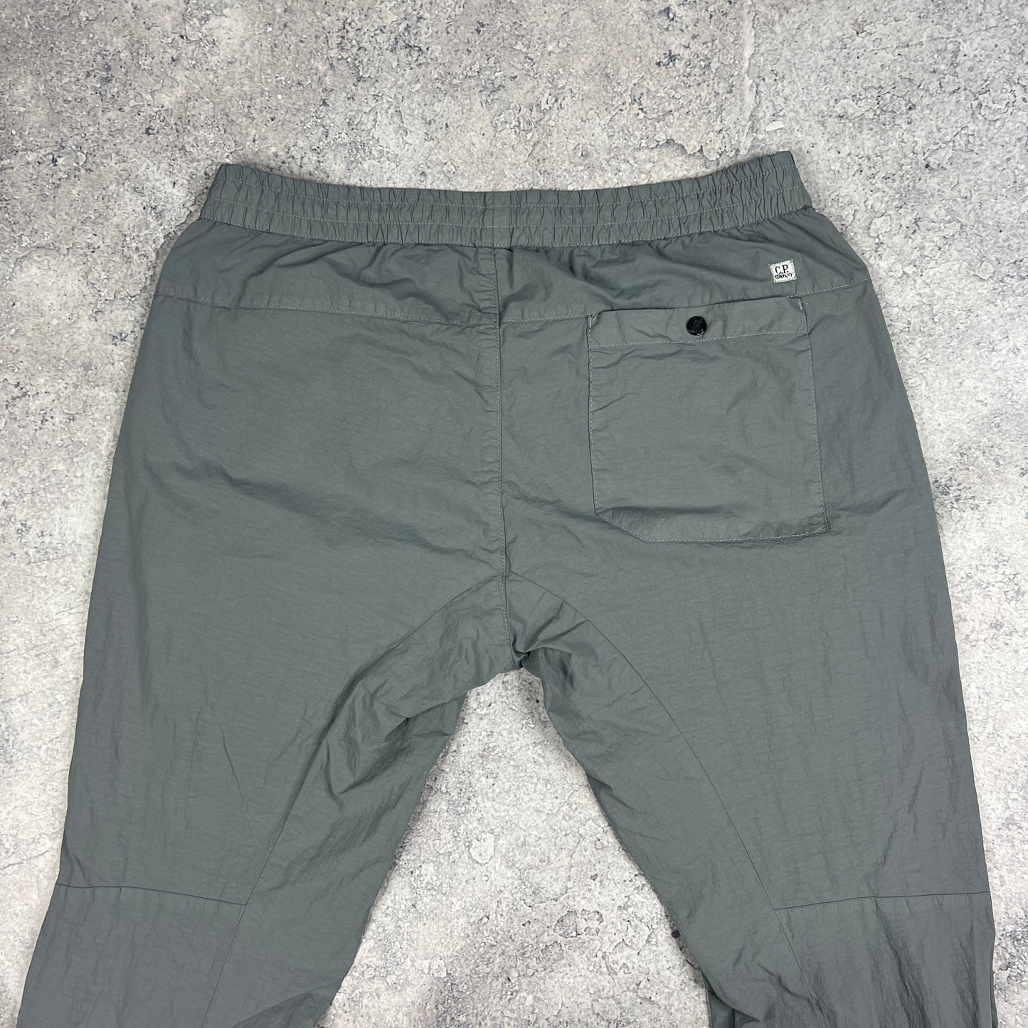 CP Company Grey Flatt Nylon Lens Cargo Trousers Size 50- W34”