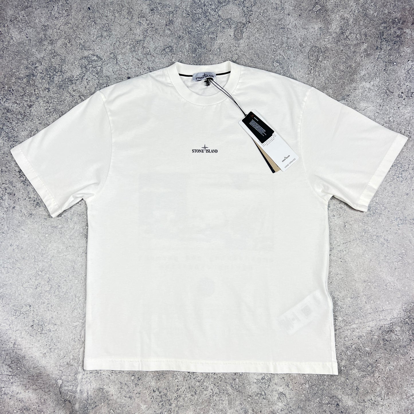 Stone Island Hand Sprayed Lab T-Shirt BNWT