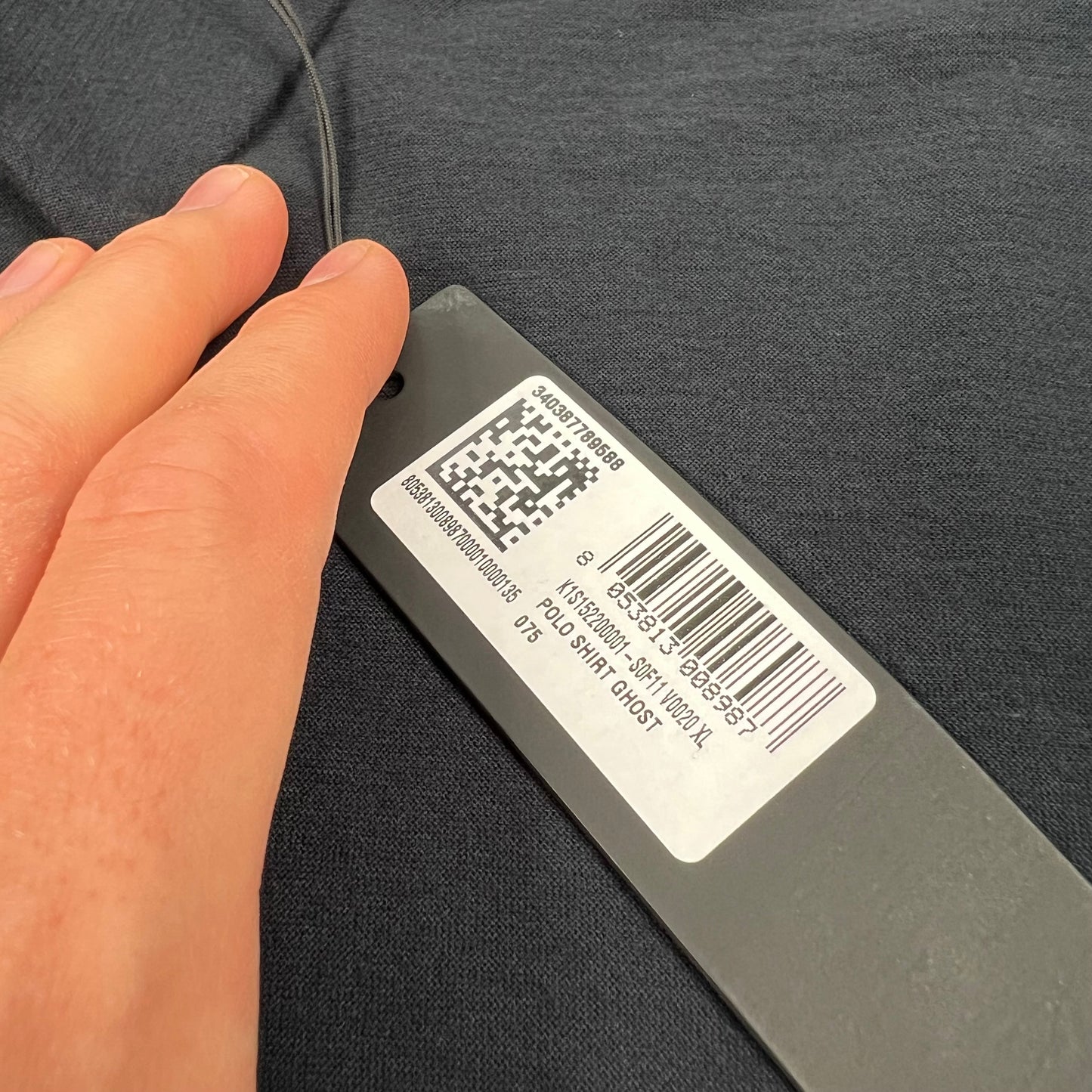 Stone Island Navy Ghost Polo Shirt XL 23” BNWT