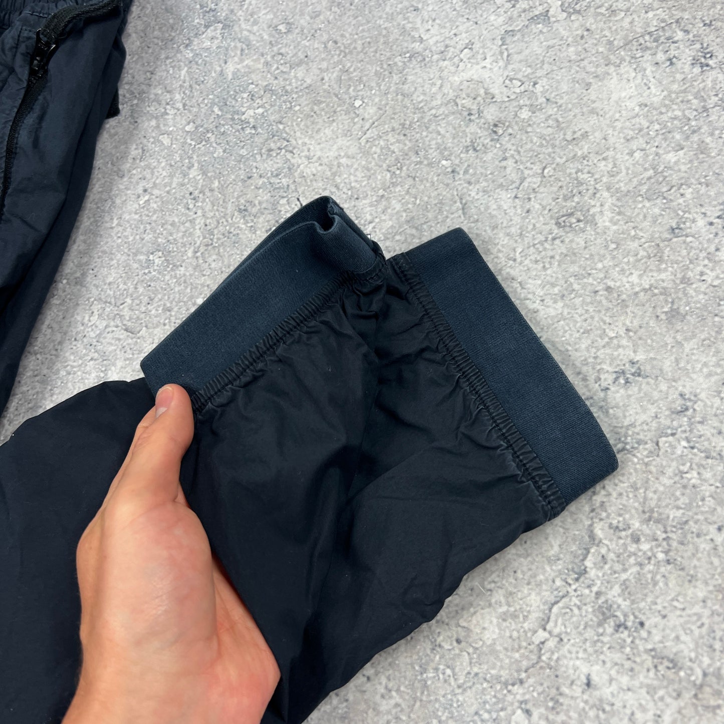 Stone Island Navy Cuffed Cargo Trousers W30”