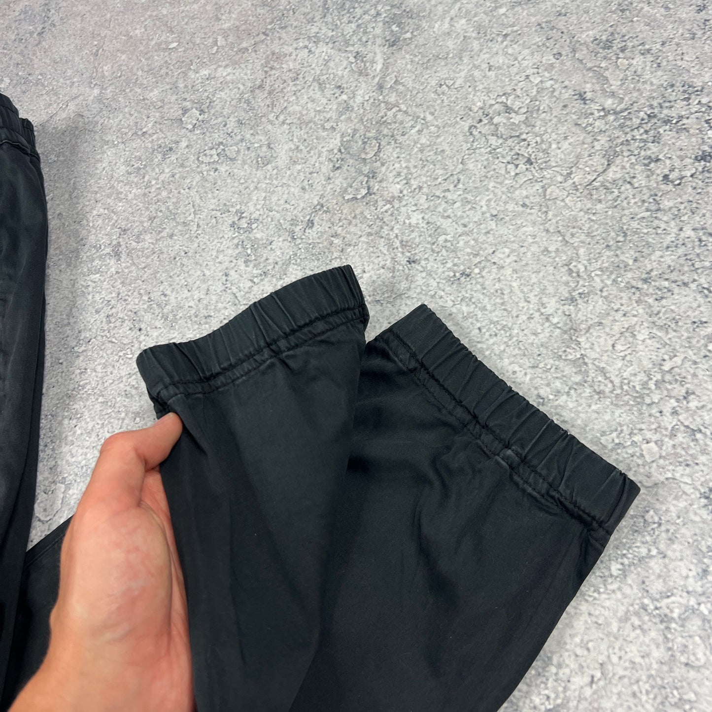 Stone Island Black Ghost Cuffed Cargo Trousers W30”