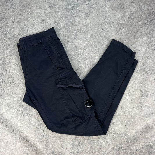 CP Company Navy Lens Cargo Trousers Size 48- W34”