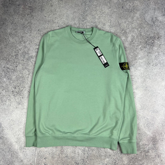 Stone Island Green Sweatshirt XL 24” BNWT
