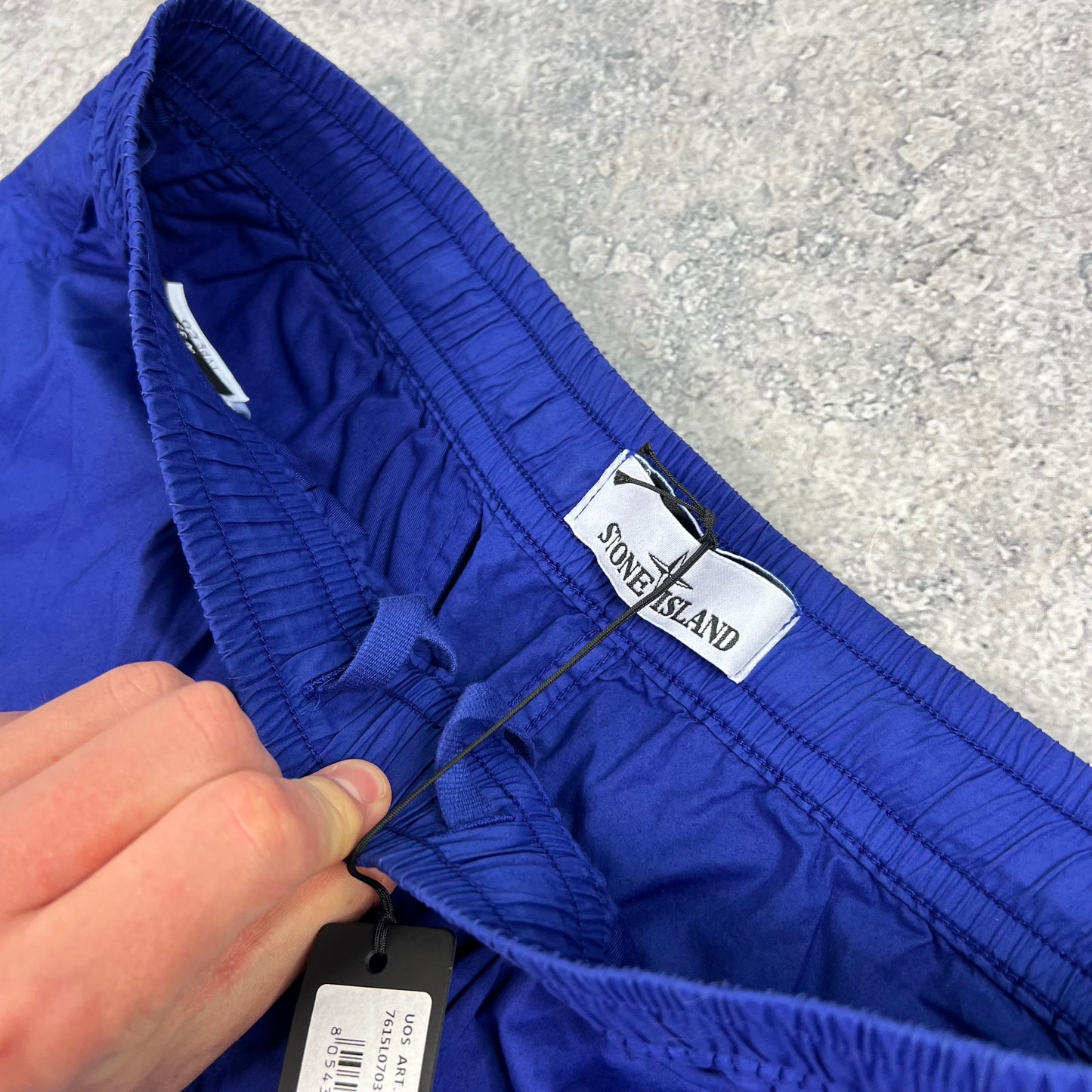 Stone Island Blue Comfort Cargo Shorts W30-32” BNWT