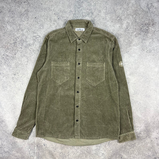 Stone Island Corduroy Shirt Large 22”