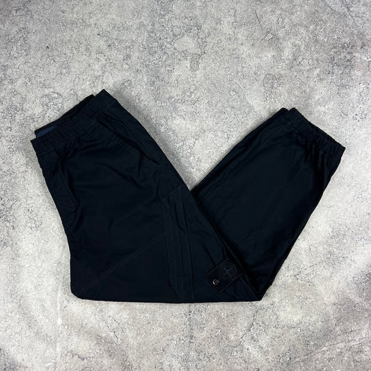 Stone Island Navy Ghost Ventile Cuffed Loose Cargo Trousers W32”