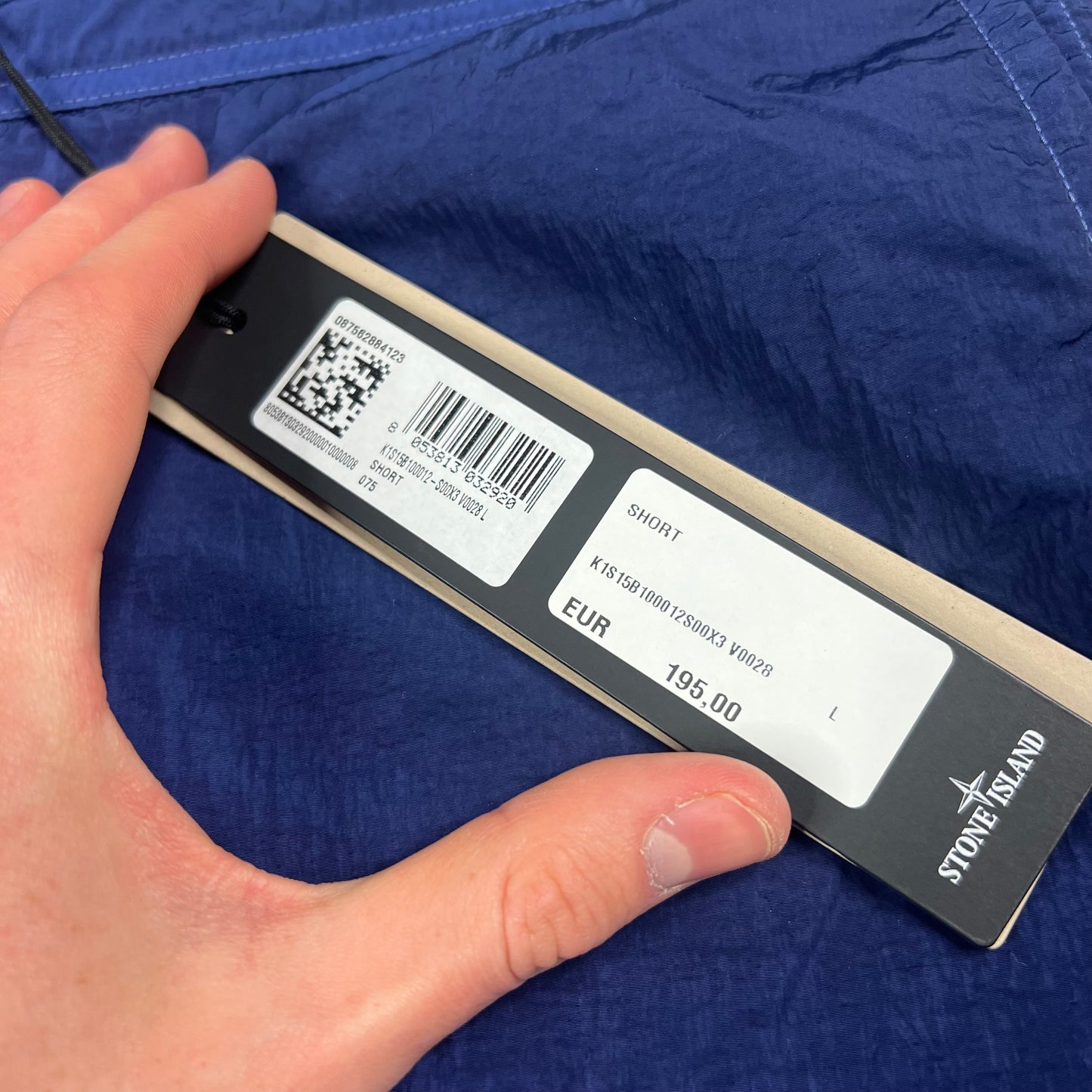 Stone Island Marina Navy Nylon Metal Swimshorts Large 36” BNWT