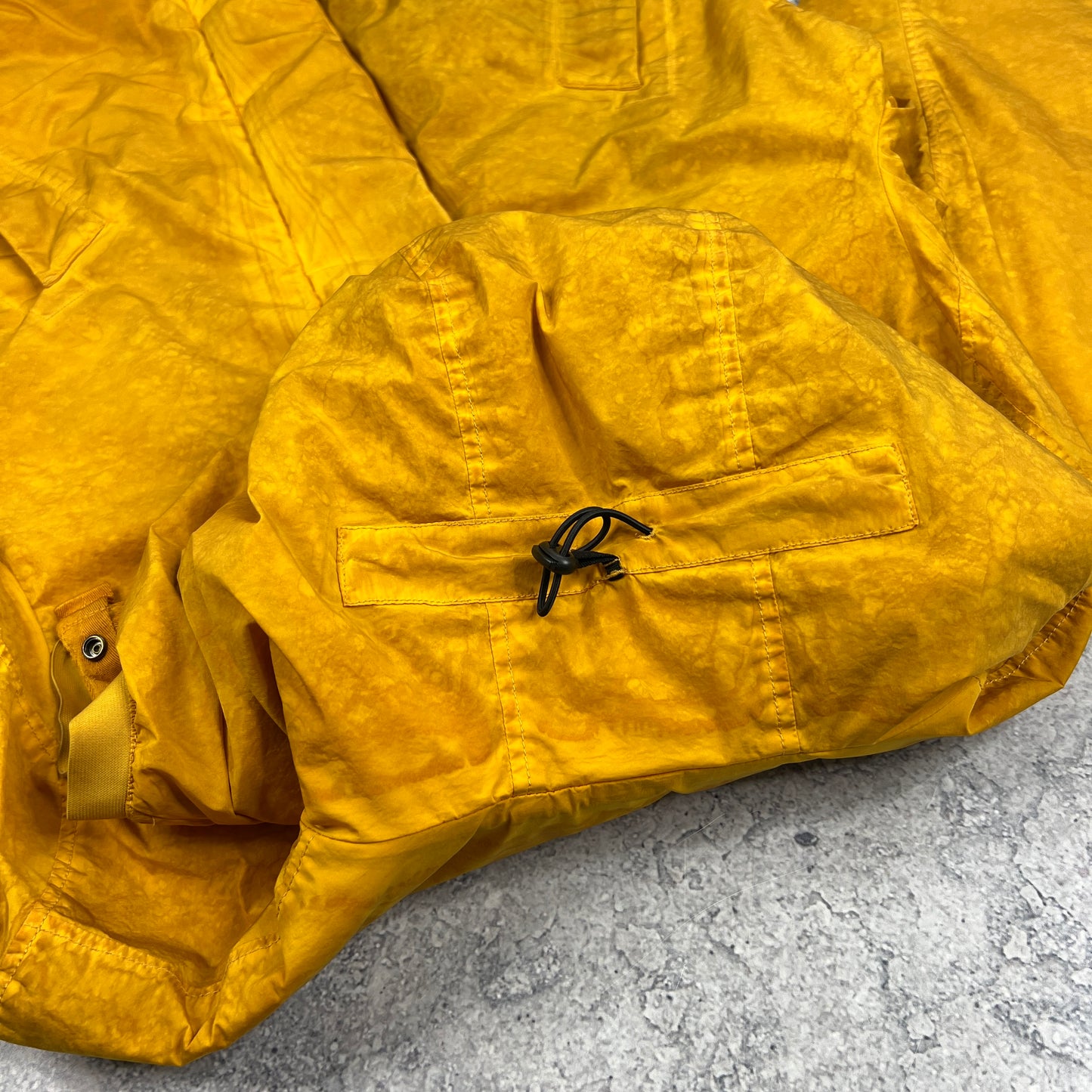 CP Company Yellow Re-Colour Nycra Jacket Size 52- XL 24”