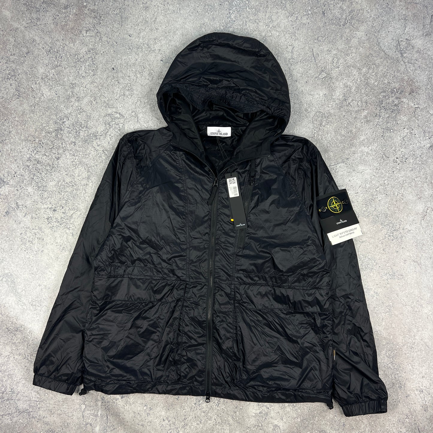 Stone Island Navy Light Ripstop Cordura Jacket XL 25.5” BNWT