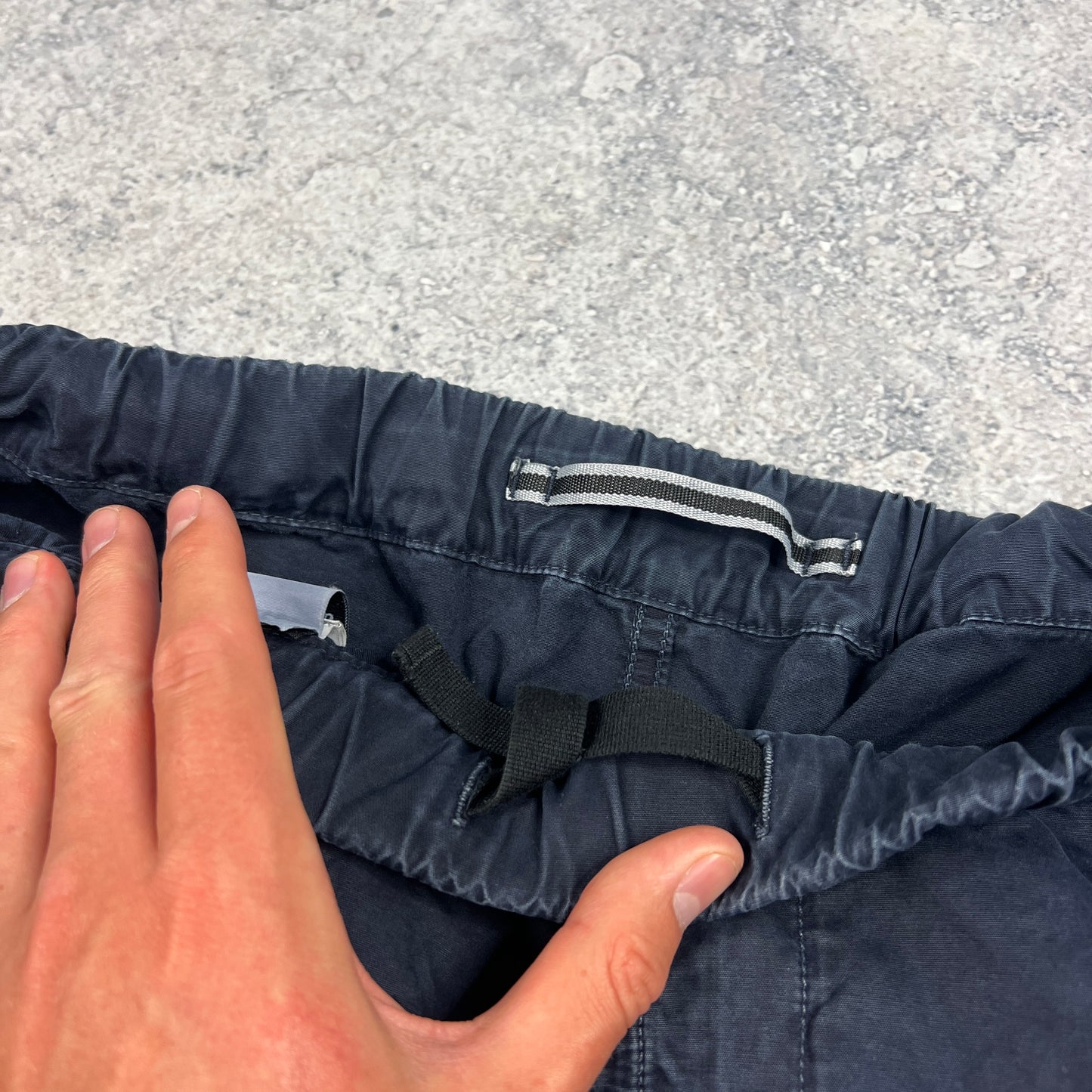 Stone Island Navy Cargo Shorts W36”