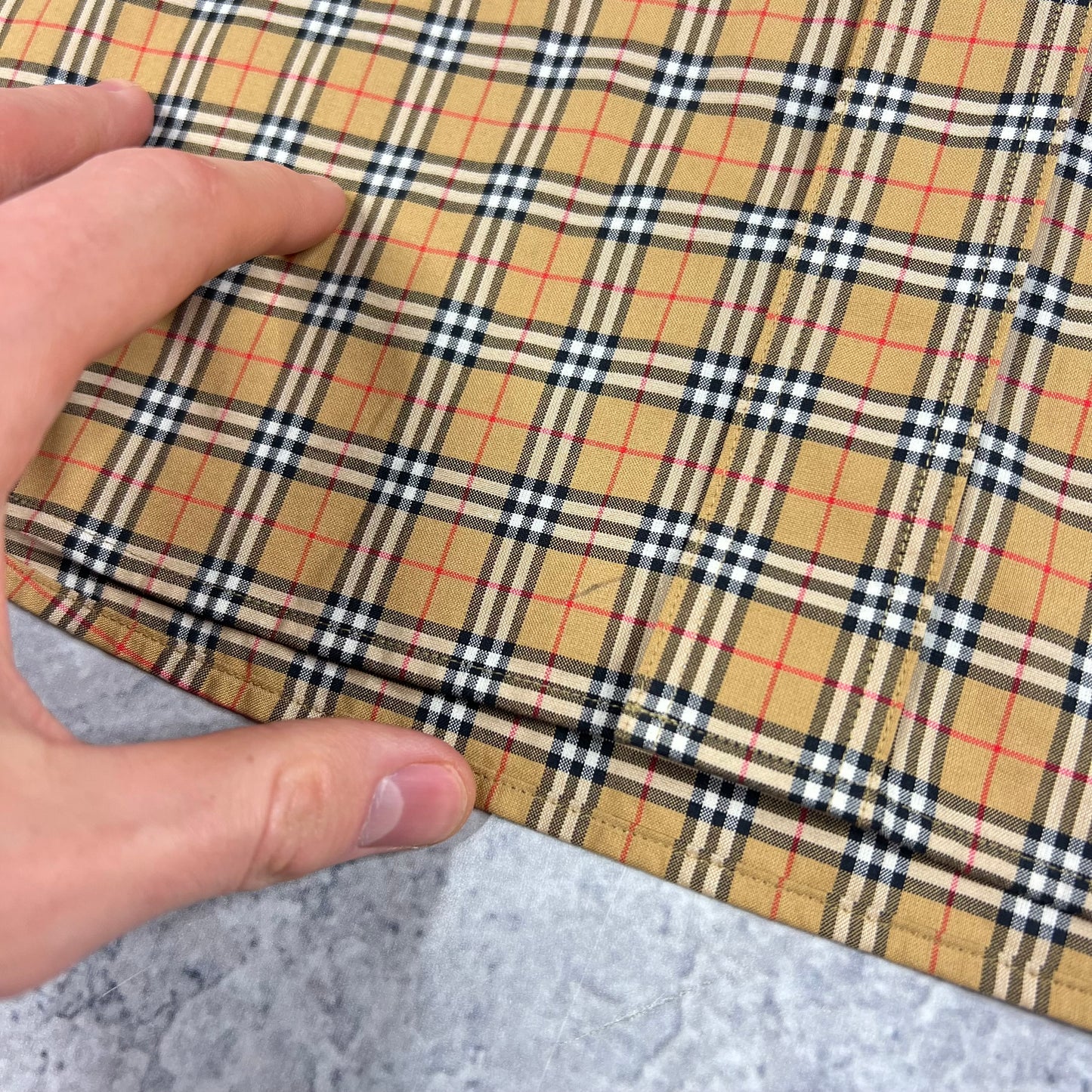 Burberry Novacheck L/S Shirt XXL 24.75”