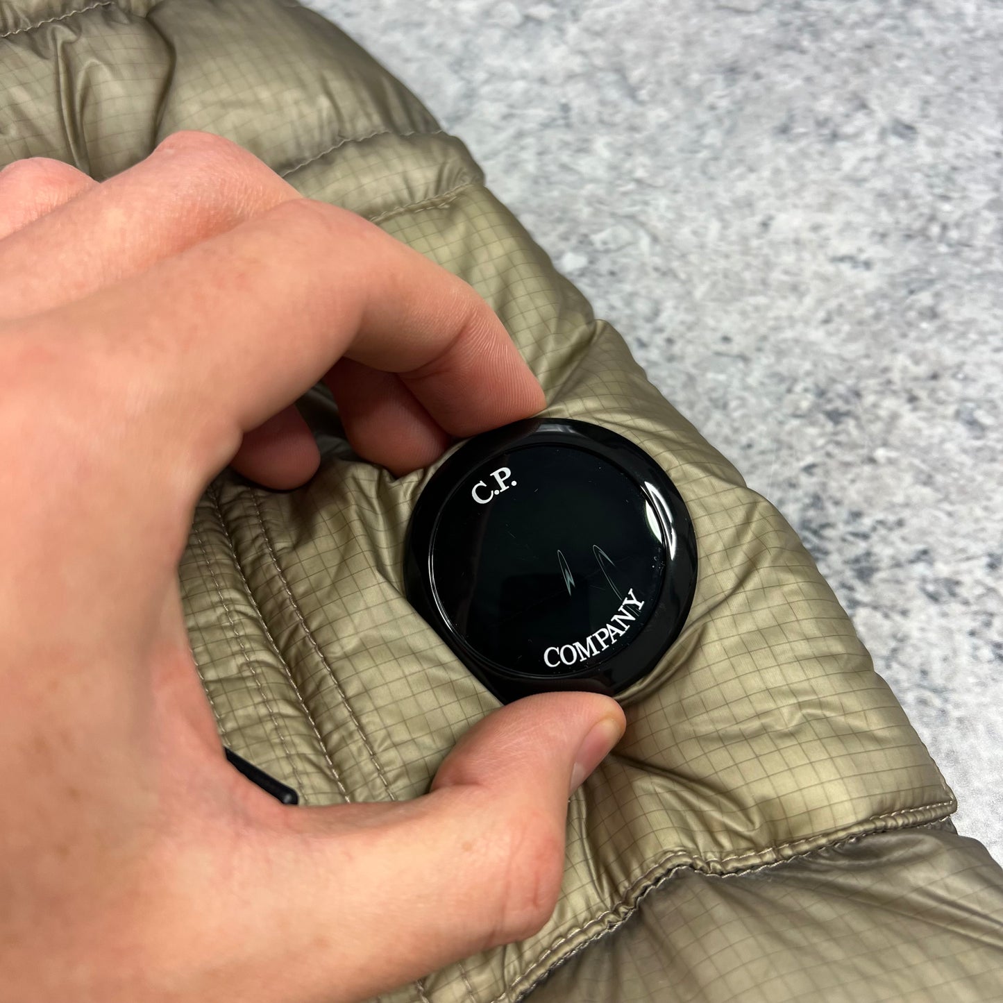 CP Company DD Shell Down Jacket Large 23.5” BNWT