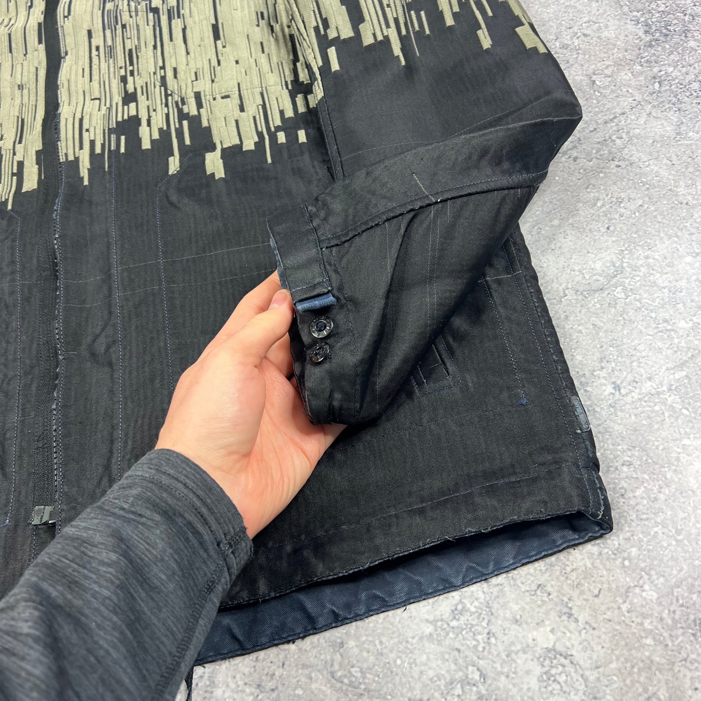 Stone Island Shadow Big Loom Reversible Jacket Large 22.5”