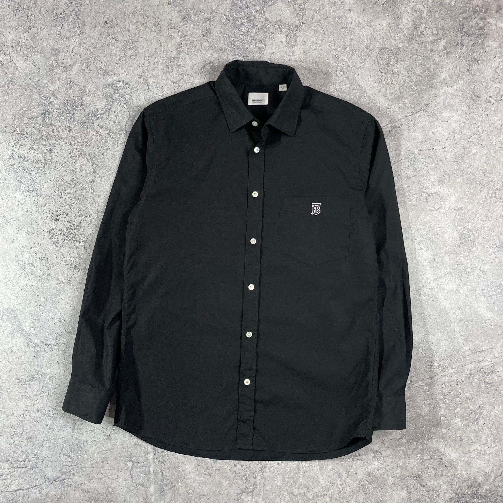 Black burberry on sale button down shirt