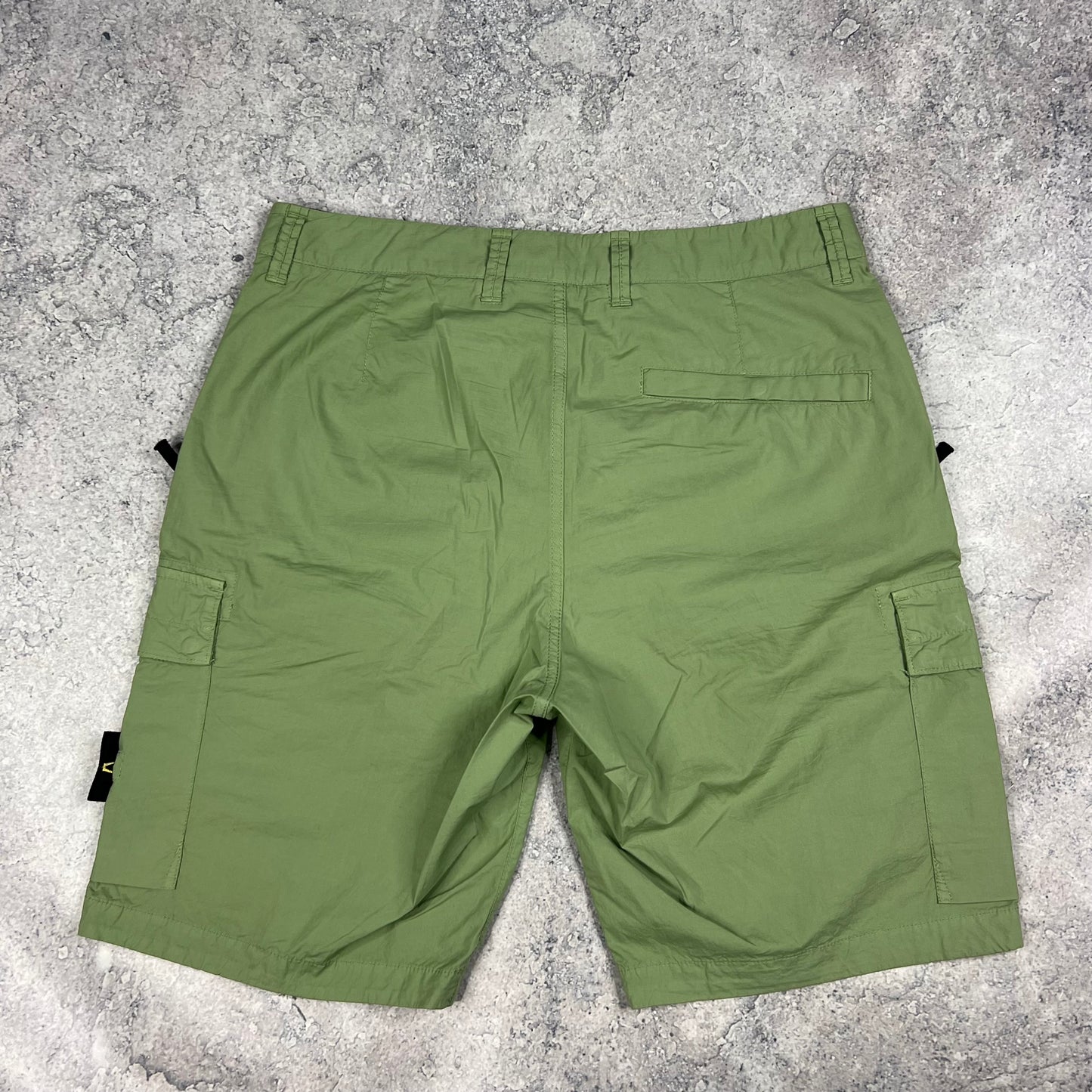 Stone Island Green Cargo Shorts W31-32”