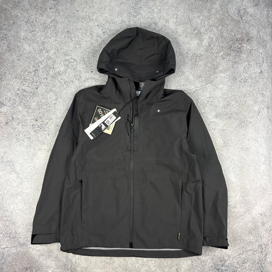 Stone Island Dark Grey Stellina Goretex Jacket Medium 22.75” BNWT