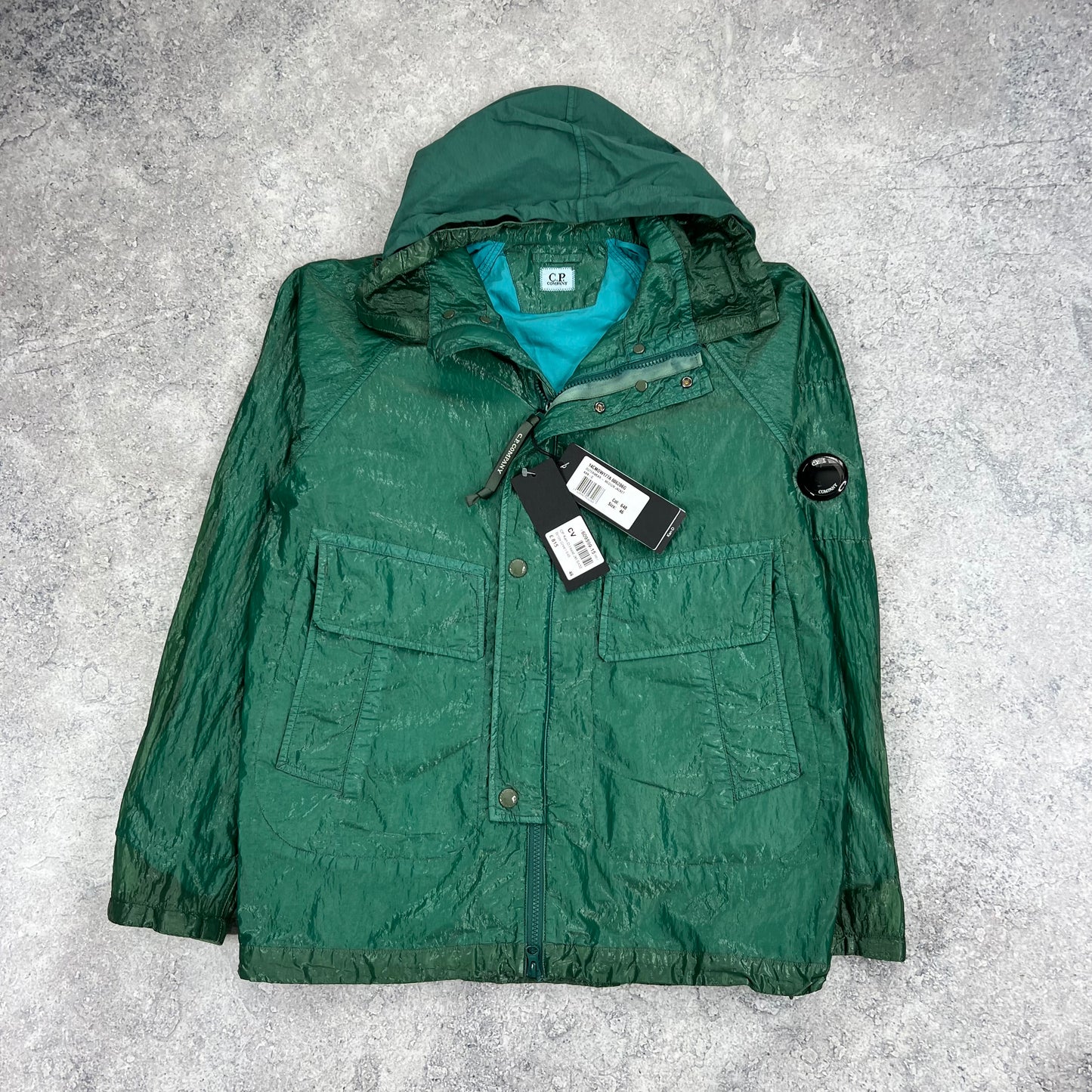 CP Company Kan-D Lens Field Jacket 46-S/M 22.25” BNWT