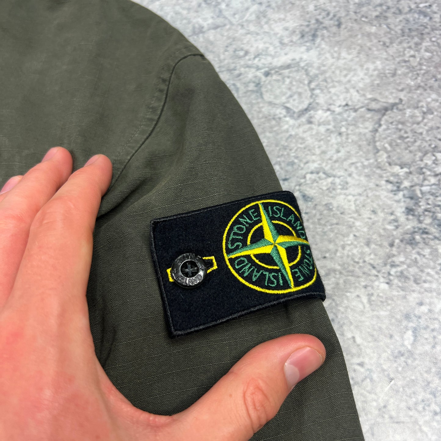 Stone Island Khaki Ripstop Jacket BNWT